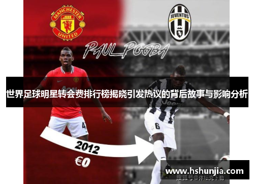 世界足球明星转会费排行榜揭晓引发热议的背后故事与影响分析